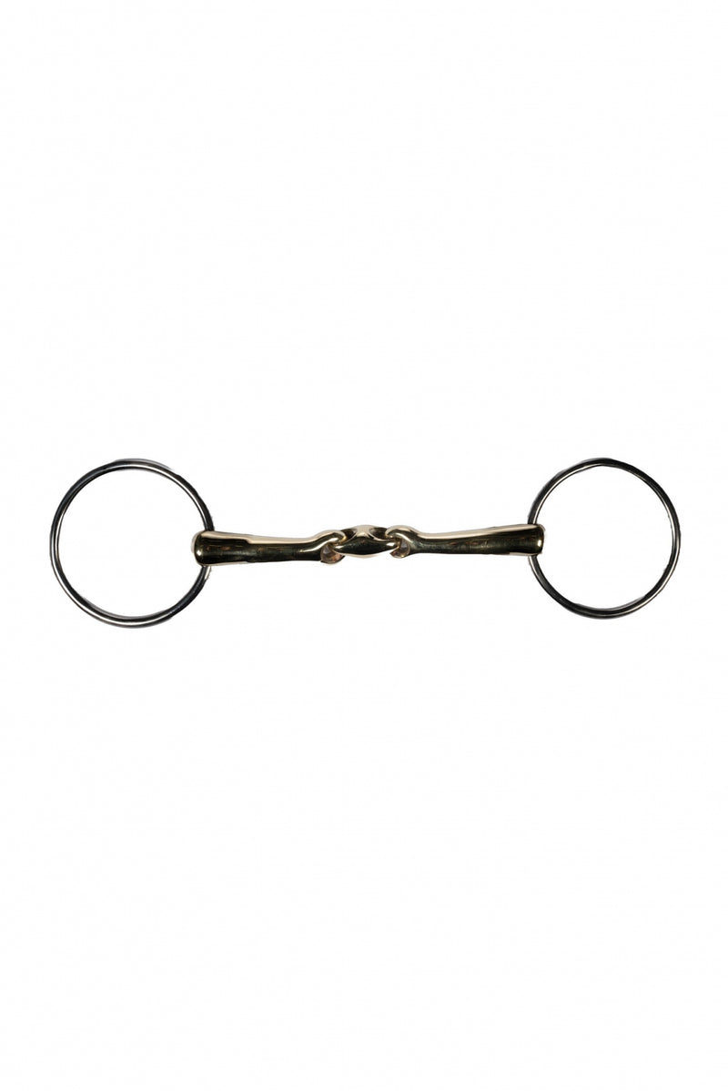 HKM 16mm Pro Balance- Loose Ring Snaffle + Lozenge