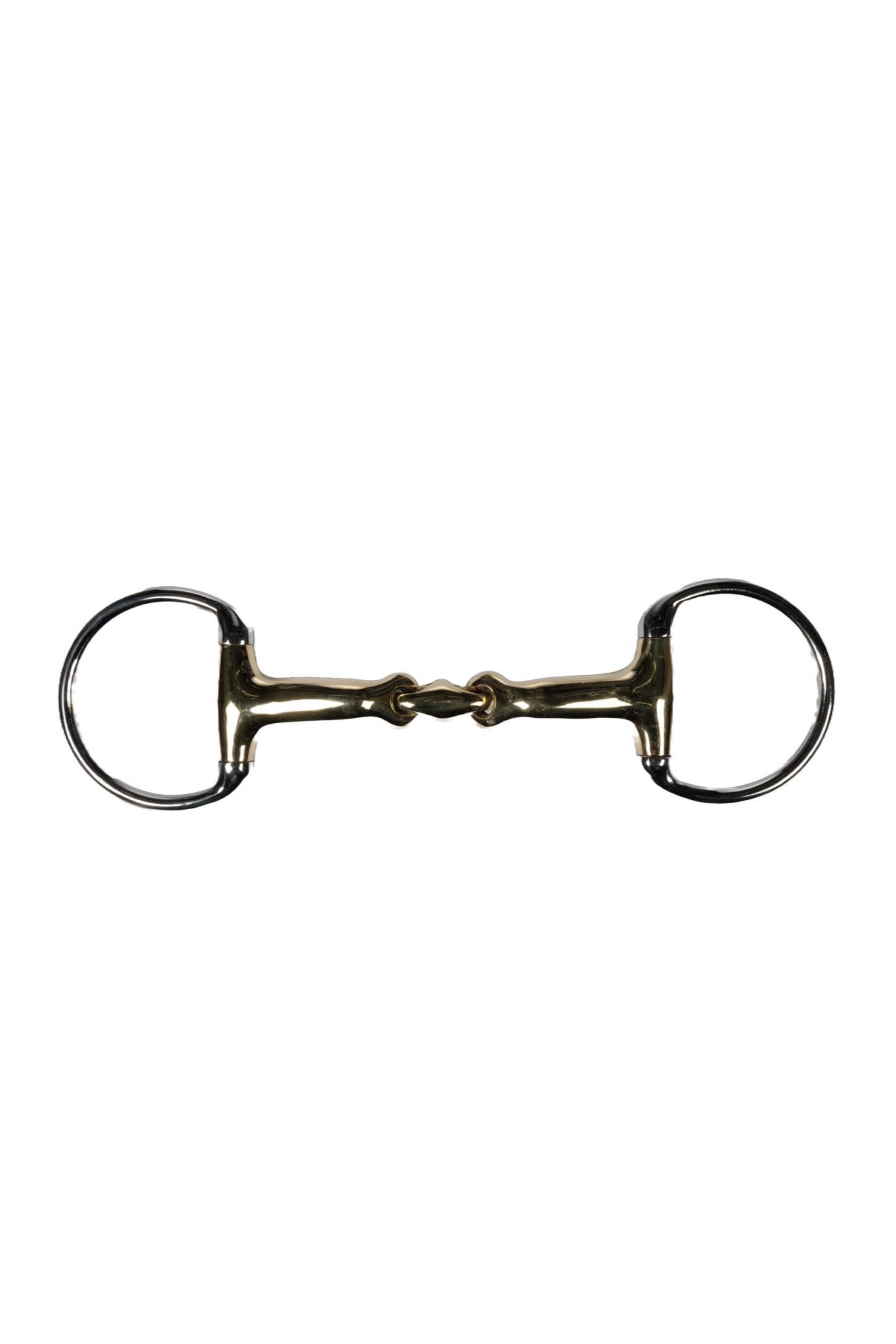 HKM 14mm Eggbutt Snaffle + Lozenge -High Curve
