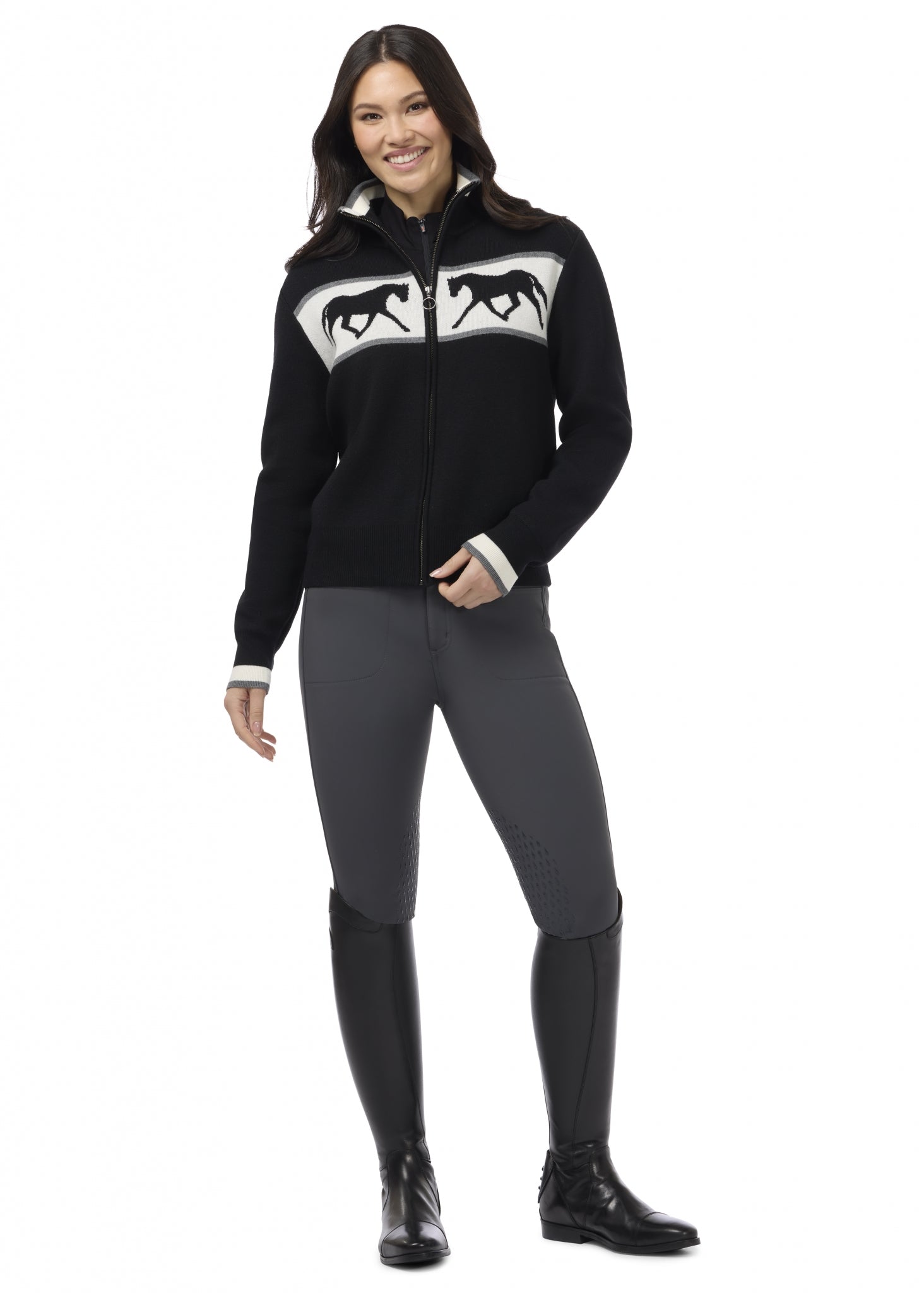 Kerrits Reflections Full Zip Sweater
