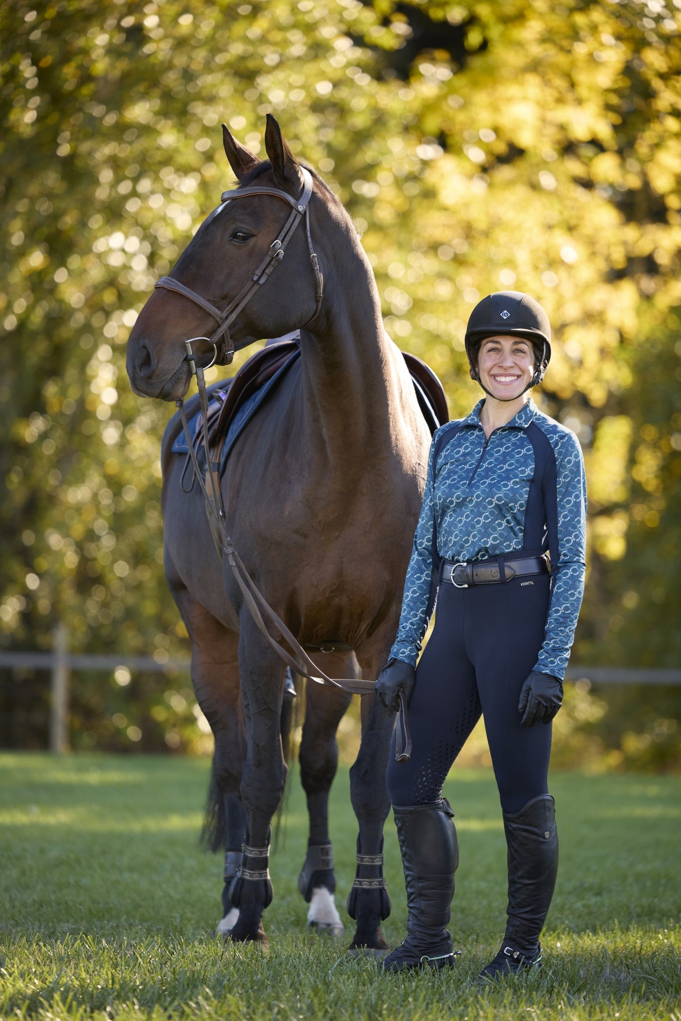 Kerrits Ladies Power Stretch Fleece Full Seat Pocket Riding Tights