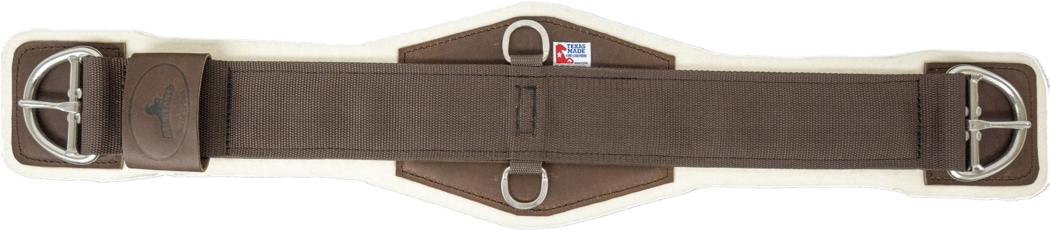Mustang Roper Pressed Wool Felt Cinch with Fleece