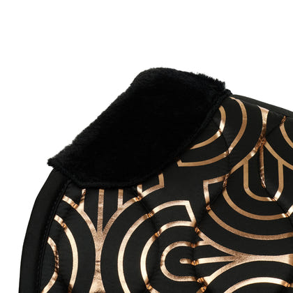 Weatherbeeta Spark Foil Print Dressage Saddle Pad