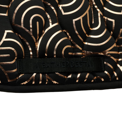 Weatherbeeta Spark Foil Print Dressage Saddle Pad