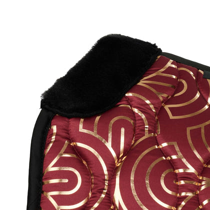 Weatherbeeta Spark Foil Print Dressage Saddle Pad
