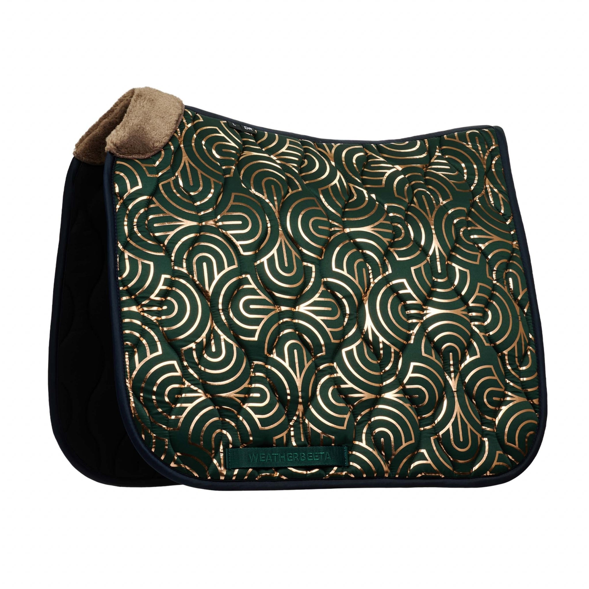 Weatherbeeta Spark Foil Print Dressage Saddle Pad