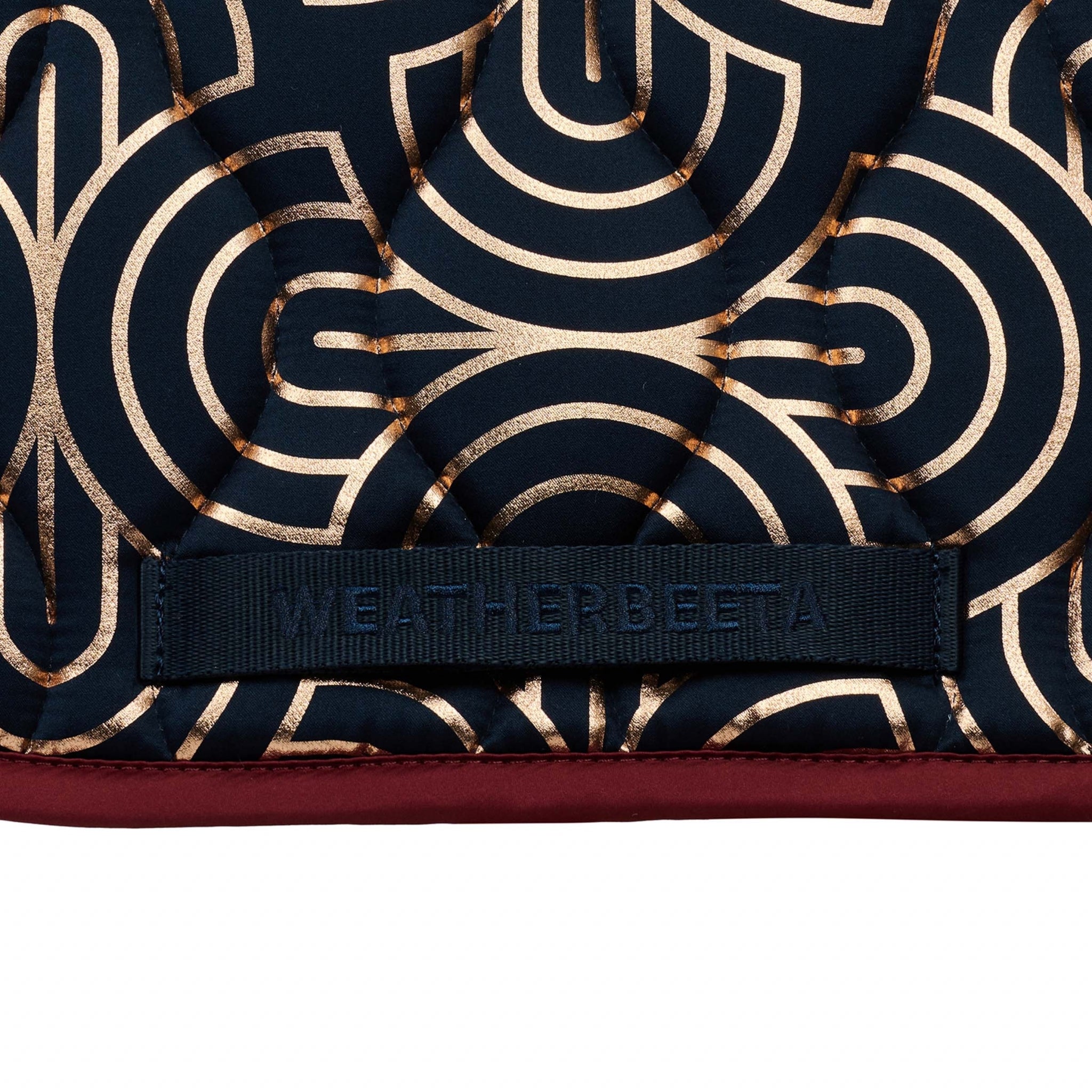 Weatherbeeta Spark Foil Print Dressage Saddle Pad
