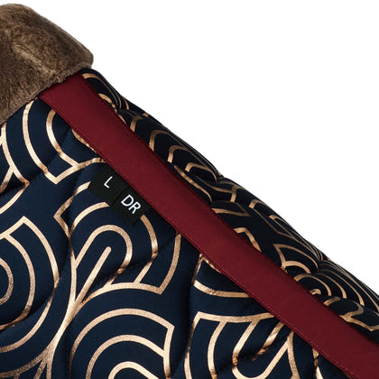 Weatherbeeta Spark Foil Print Dressage Saddle Pad
