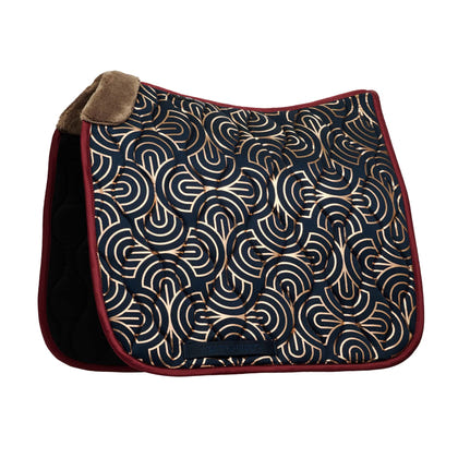 Weatherbeeta Spark Foil Print Dressage Saddle Pad