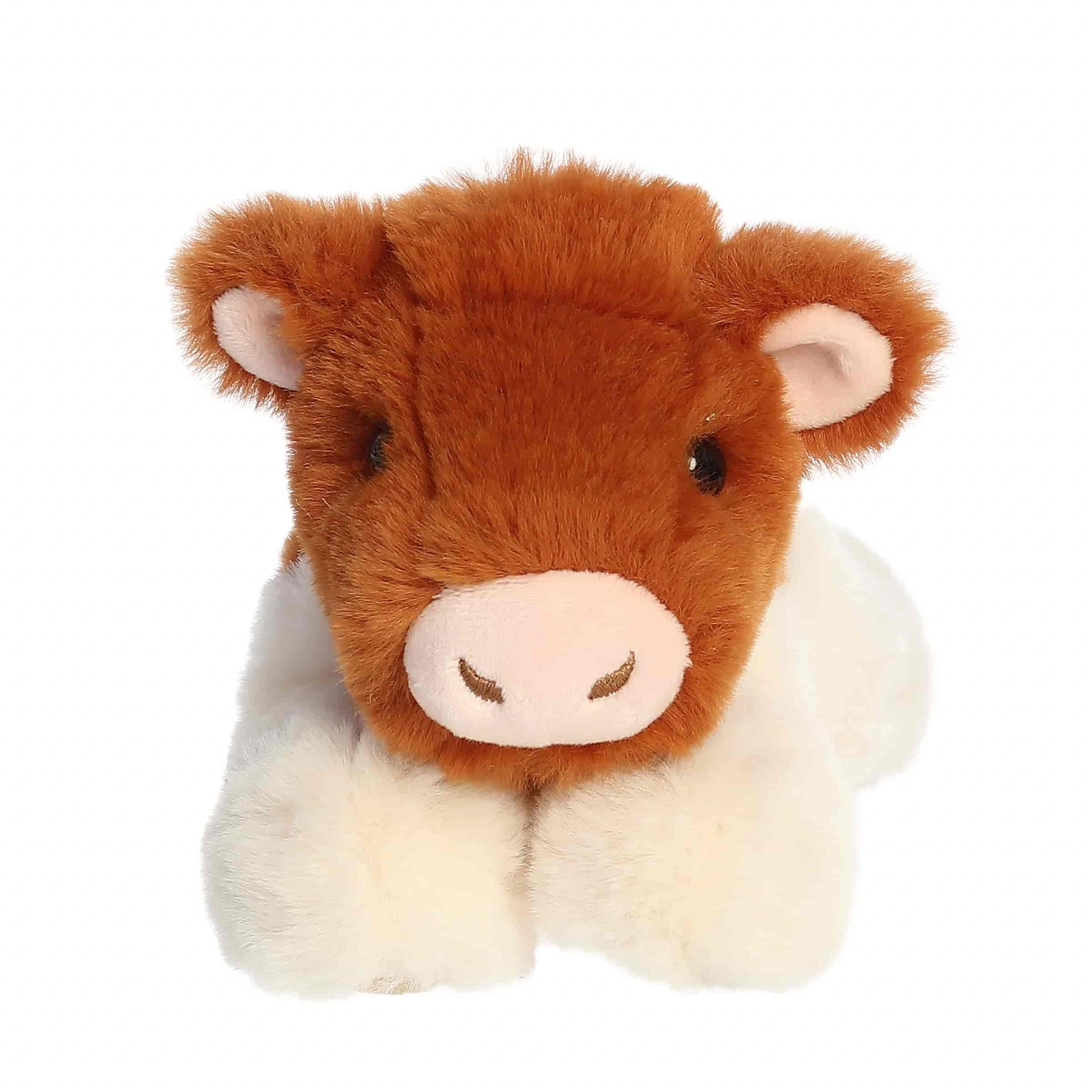 Plush Wyatt Longhorn Calf Mini Flopsie