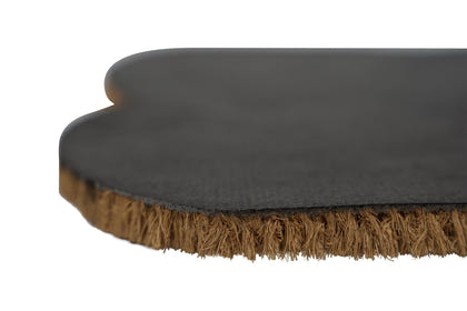 Huntley Equestrian Pet Cat Print Natural Coir Door Mat with Anti Slipping