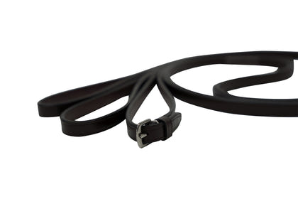 Huntley Equestrian Sedgwick Leather Draw Reins With Loop Ends
