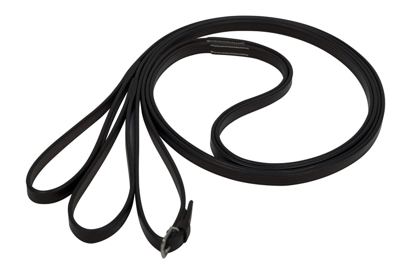 Huntley Equestrian Sedgwick Leather Draw Reins With Loop Ends