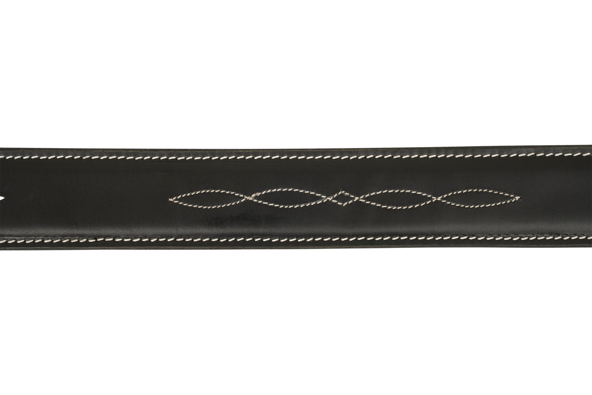 Huntley Equestrian Ladies Fancy Stitched 1.5" Wide Belt