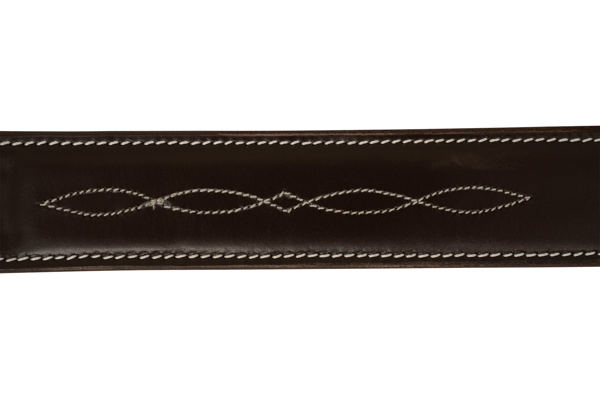 Huntley Equestrian Ladies Fancy Stitched 1.5" Wide Belt
