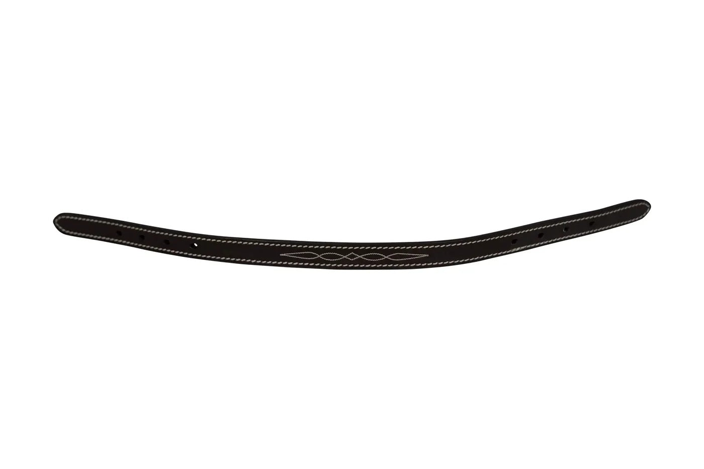 Huntley Equestrian Fancy Stitched Leather Pony Halter Replacement Crown