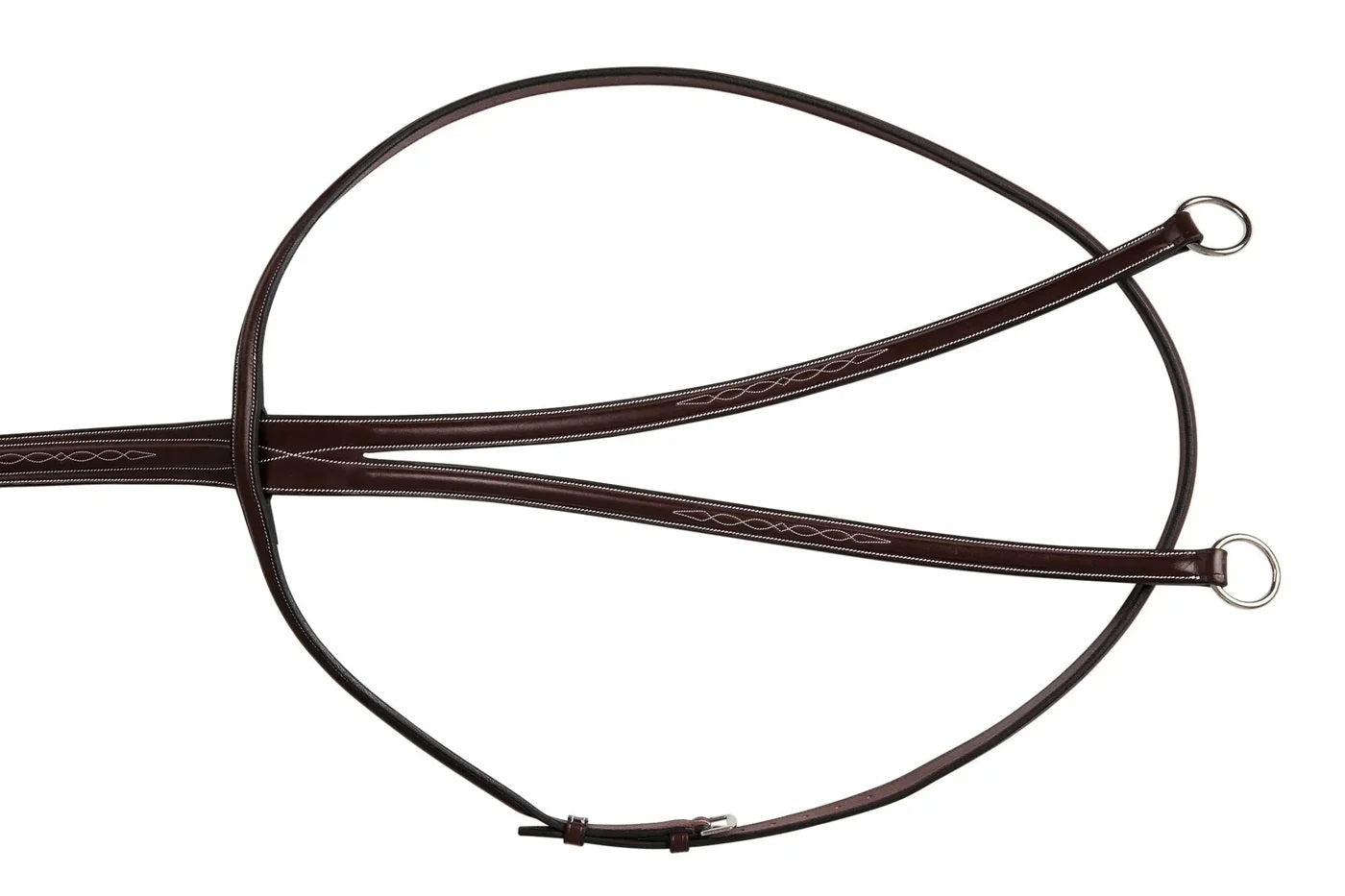 Huntley Equestrian Sedgwick Fancy Stitched Running Martingale