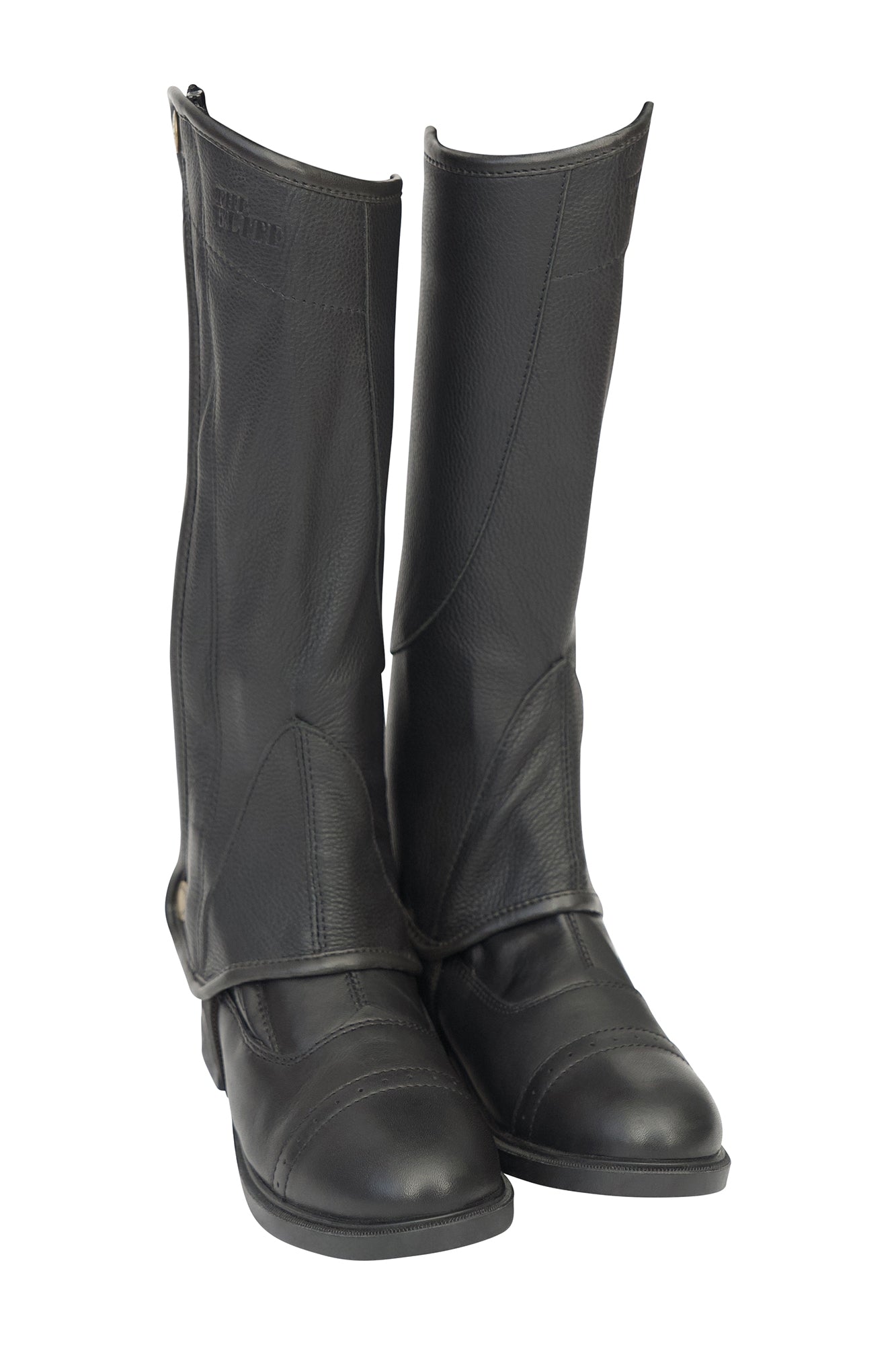Grand Prix Kids Elite Leather Half Chaps