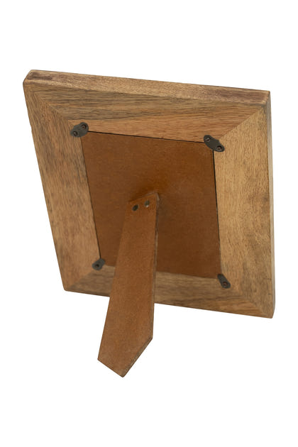 Huntley Equestrian Wooden Picture Frame with Gold Horse Shoes
