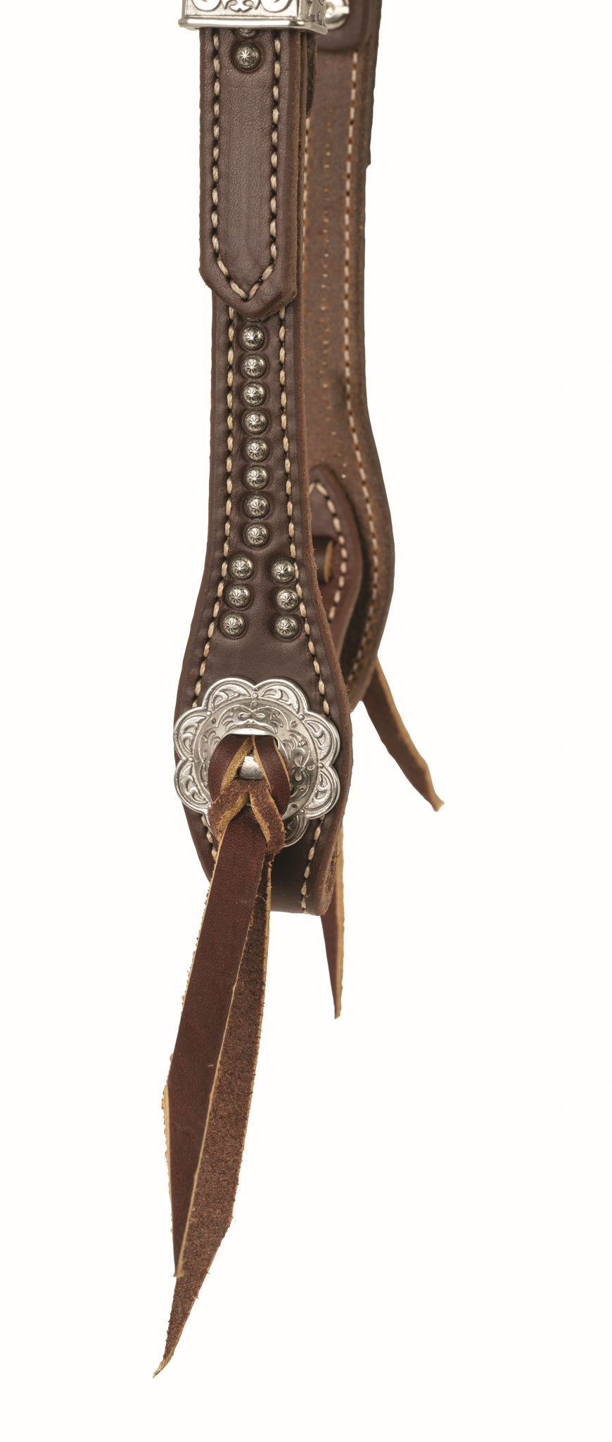 Weaver Western Leather Sliding Ear Headstall Stockman