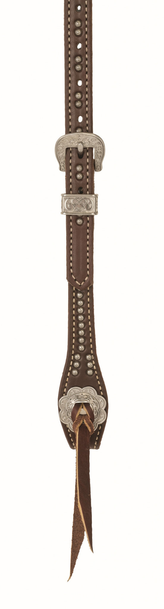 Weaver Western Leather Sliding Ear Headstall Stockman
