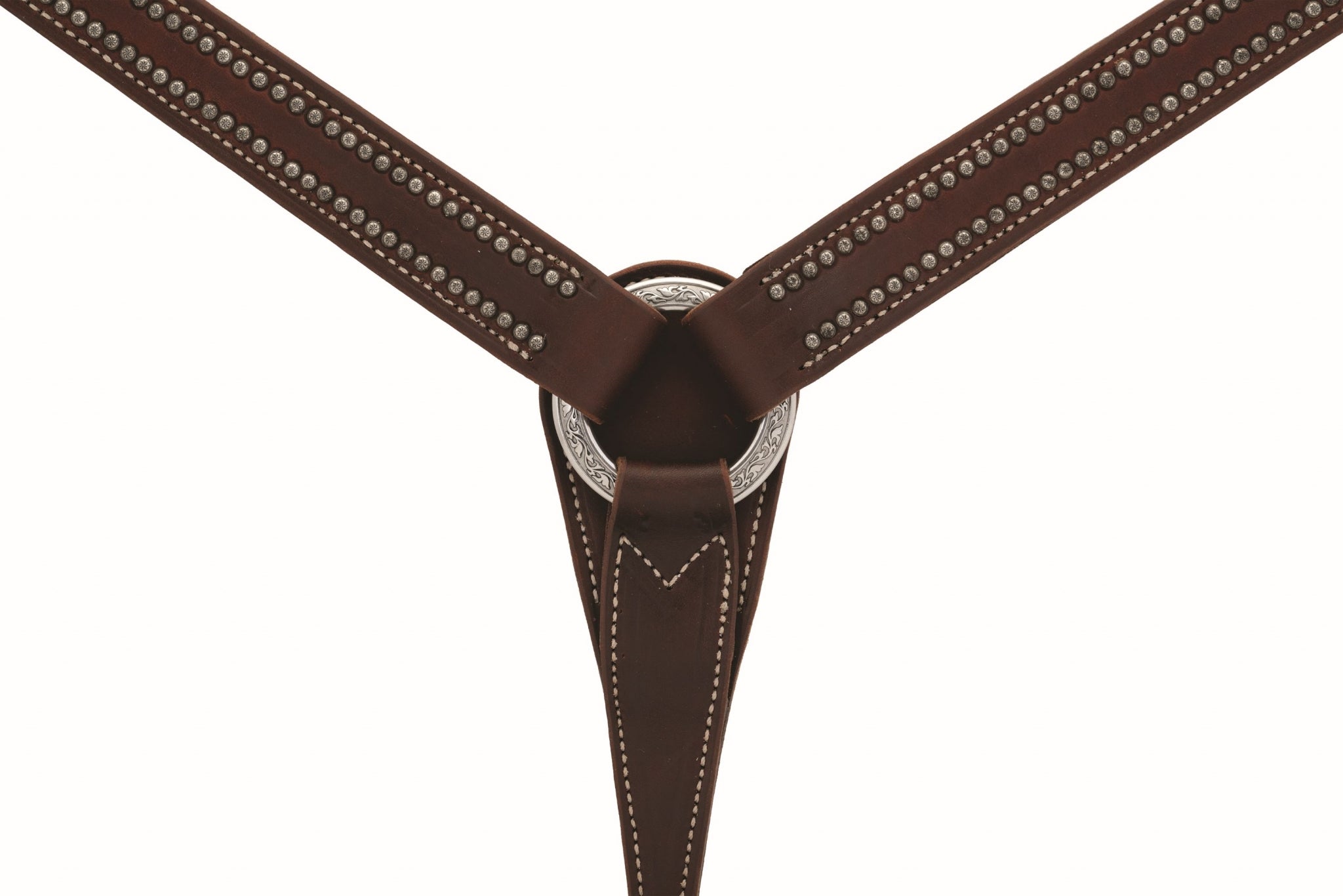 Weaver Tapered Leather Breast Collar Stockman