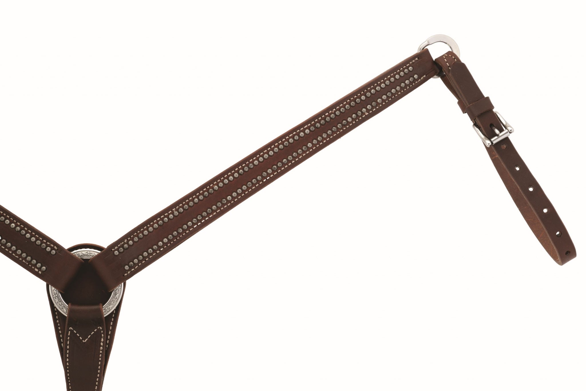 Weaver Tapered Leather Breast Collar Stockman