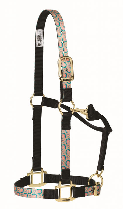 Weaver 1" Patterned Adjustable Halter