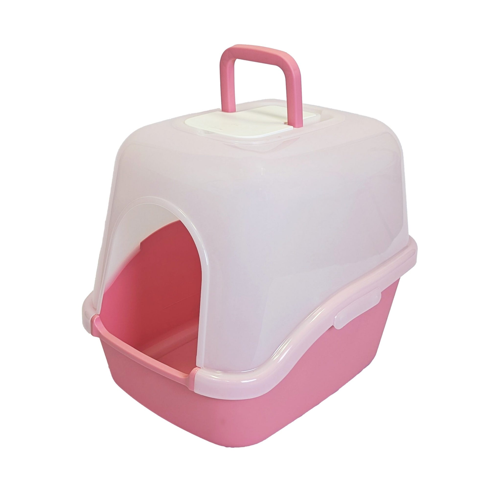 Richell PAW TRAX Hooded Litter Box