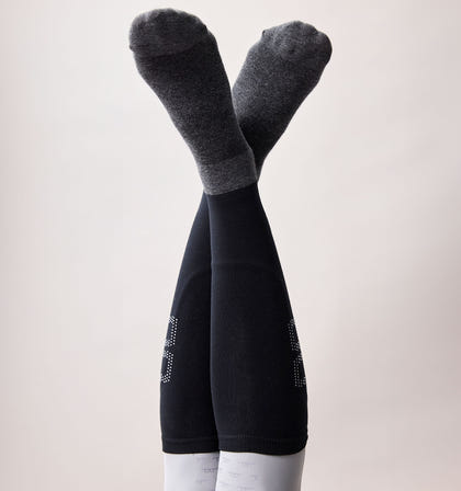 Alessandro Albanese Crystal Riding Socks