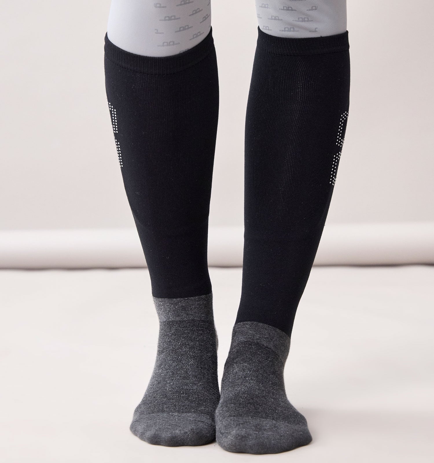 Alessandro Albanese Crystal Riding Socks