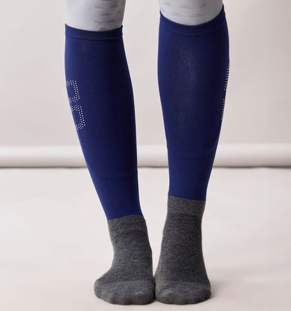 Alessandro Albanese Crystal Riding Socks