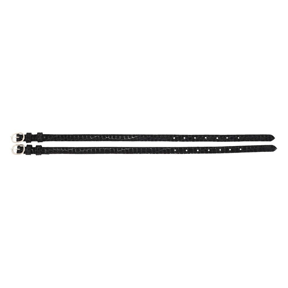 Equitare Sparkly Croc English Spur Straps