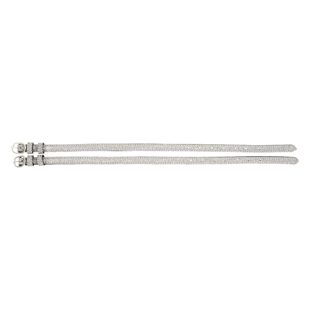 Equitare Sparkly Croc English Spur Straps