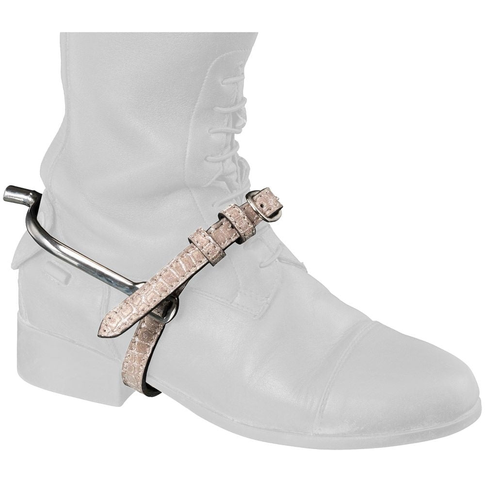 Equitare Sparkly Croc English Spur Straps