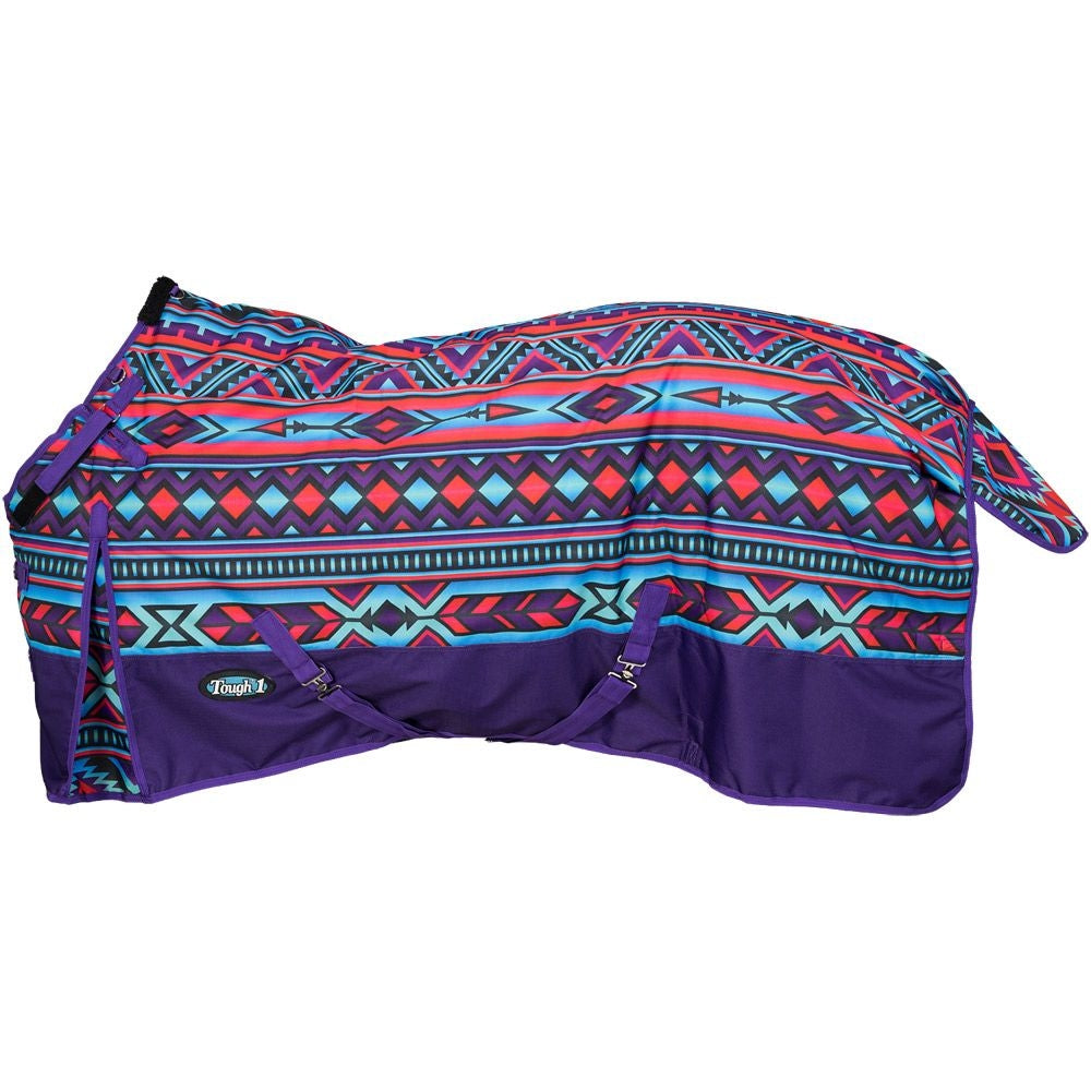 Tough1 1200D Pony Painted Canyon Turnout Blanket with Snuggit