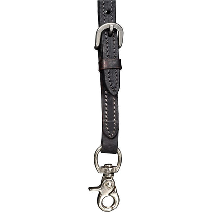 Silver Royal Harness Leather Breastcollar