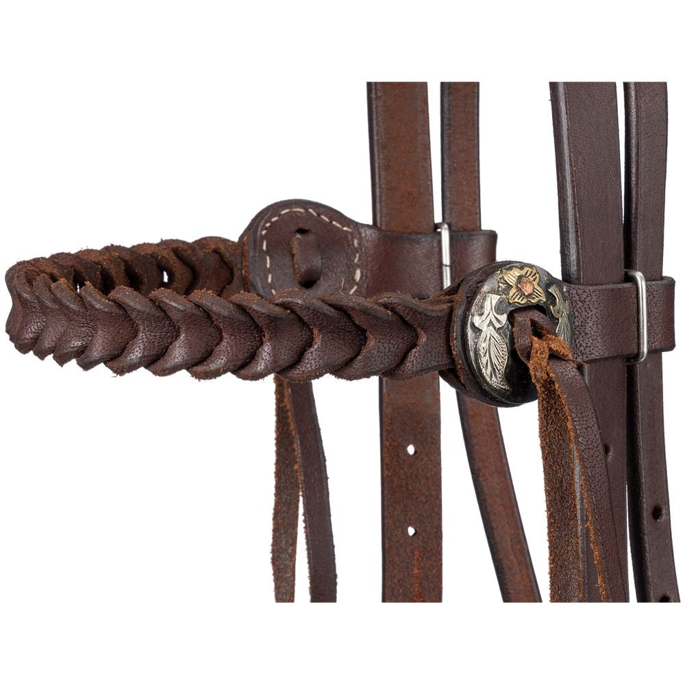 Tough1 Braided Brow Headstall