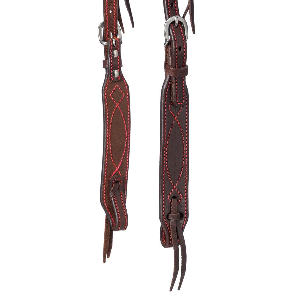 Tough1 Colored Thread Single Browband Headstall