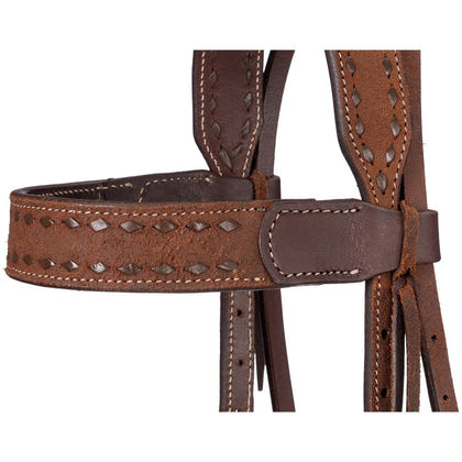 Tough1 Buckstitch Browband Headstall