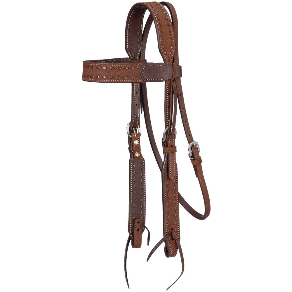 Tough1 Buckstitch Browband Headstall