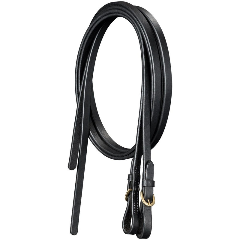 Royal King Harness Leather Split Reins with Buckle Ends