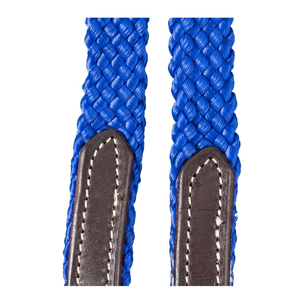 Tough1 Harness Leather Loop Rein with Poly Center