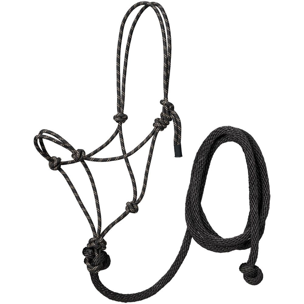 Tough1 Poly Rope Halter with Lead