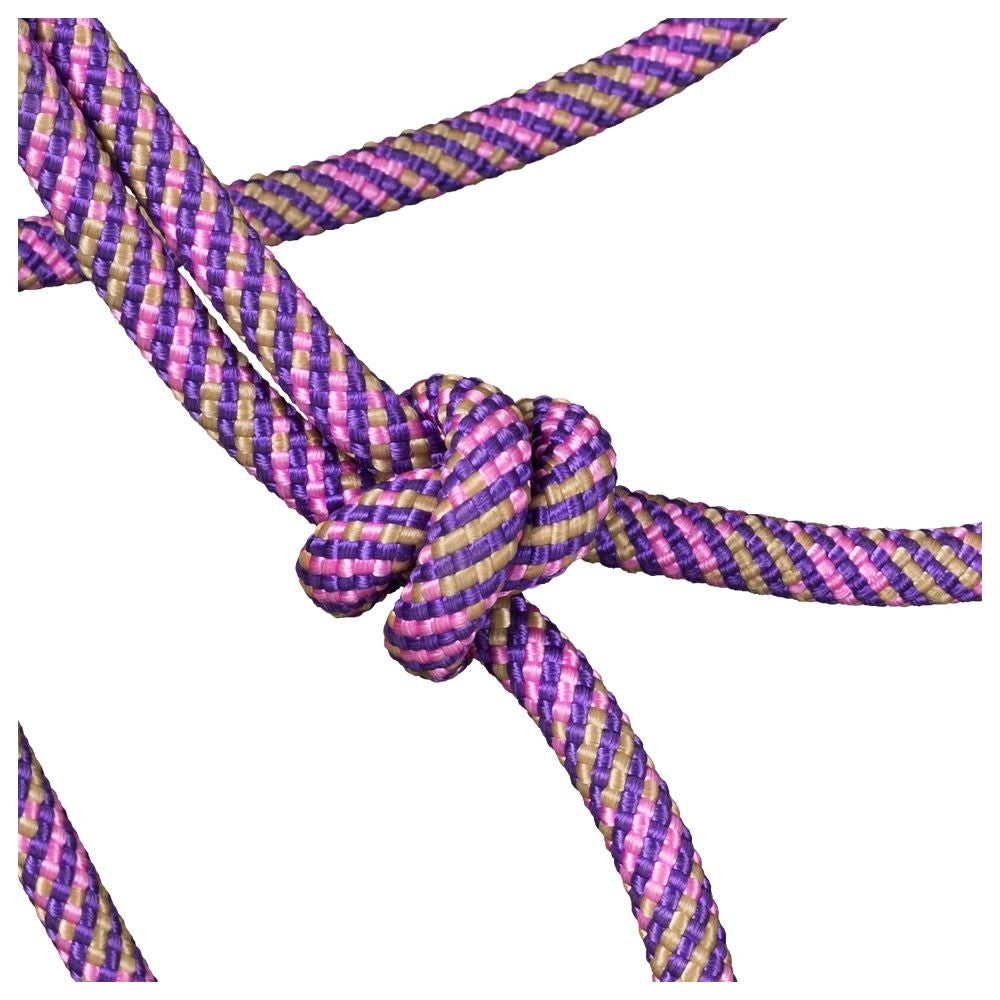 Tough1 Tri-Color Rope Halter with Lead