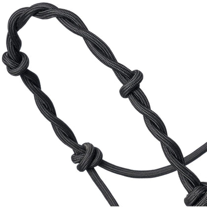 Tough1 Knotted Draft Rope Halter with Twisted Crown