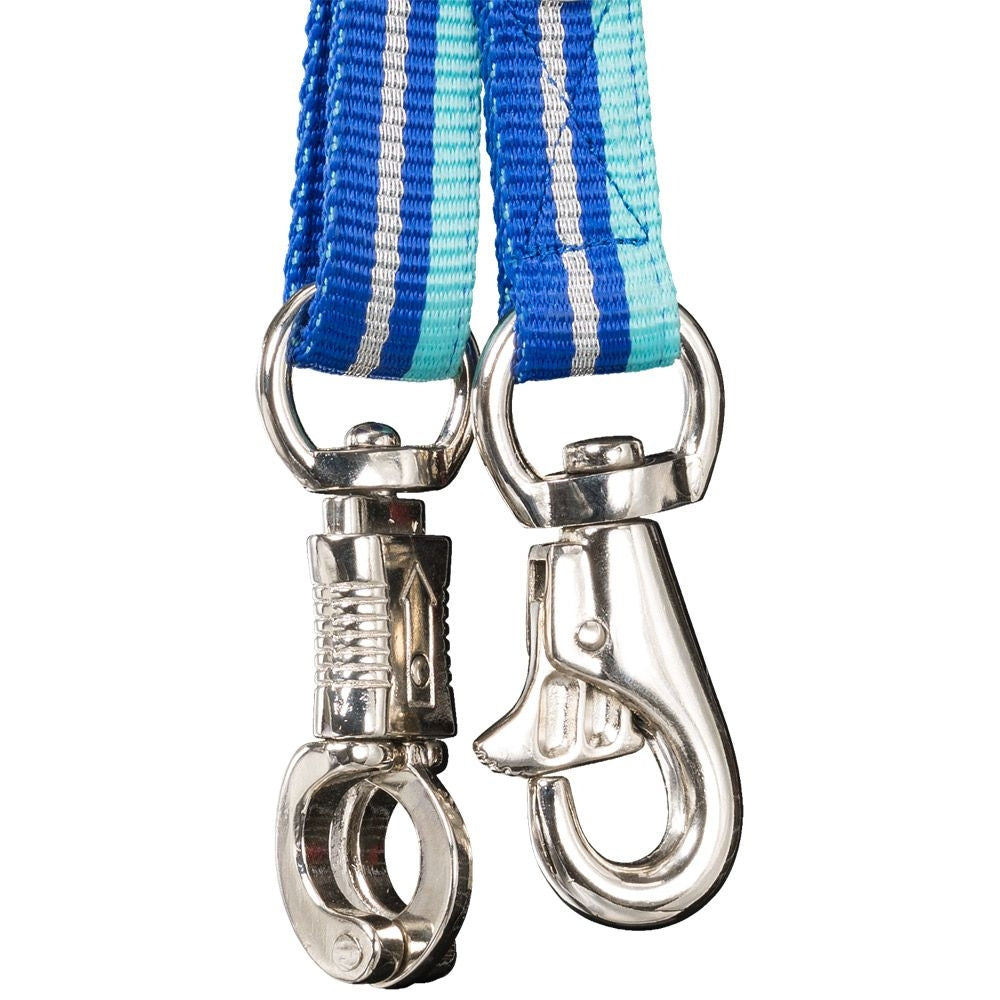 Tough1 Tri-Color Metallic Cross Tie