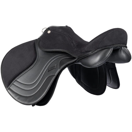 Equitare Tempo Synthetic All Purpose Saddle - Wide