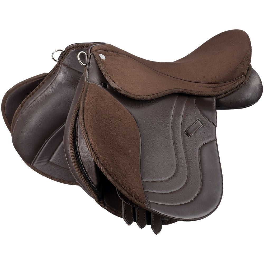 Equitare Tempo Synthetic All Purpose Saddle - Wide