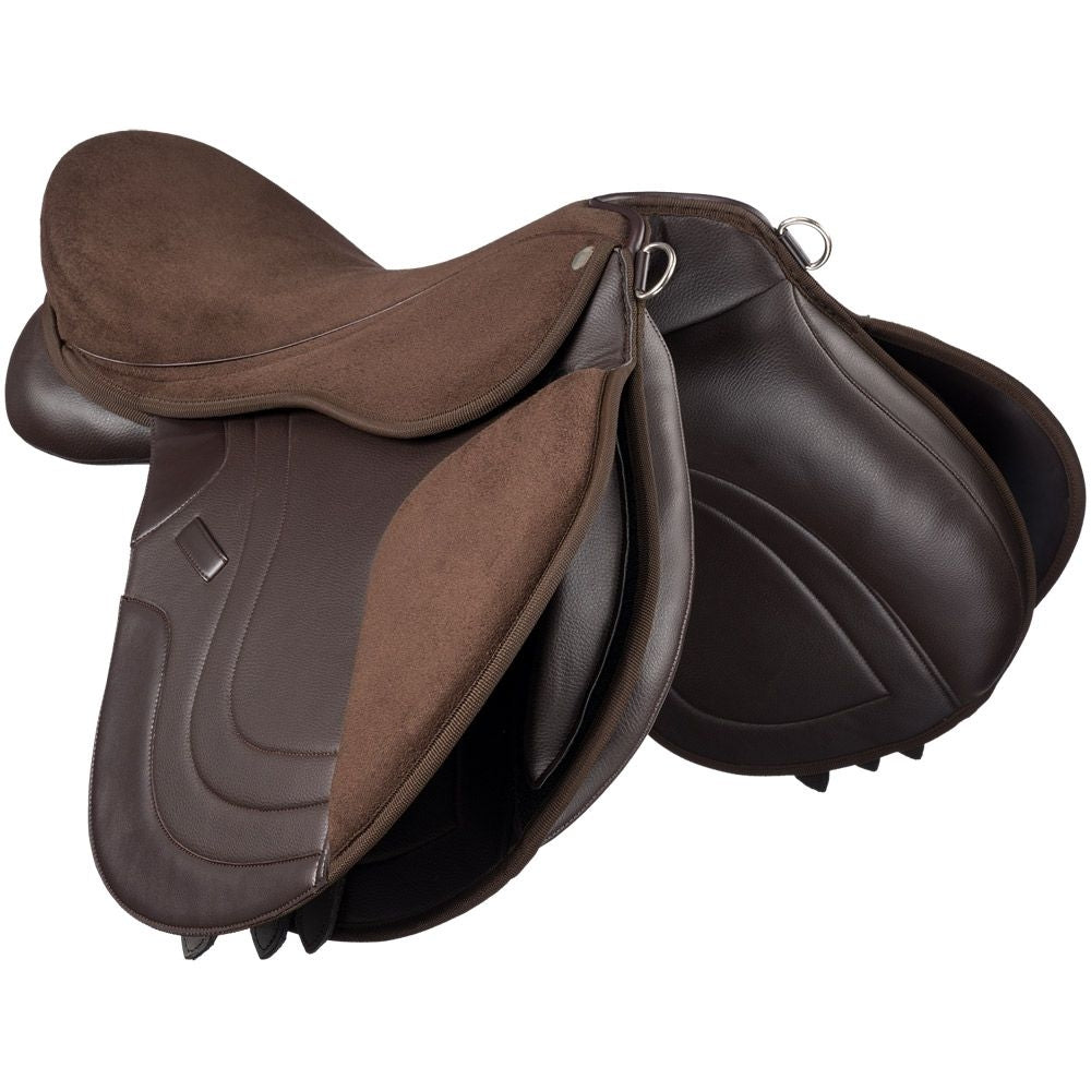 Equitare Tempo Synthetic All Purpose Saddle - Wide