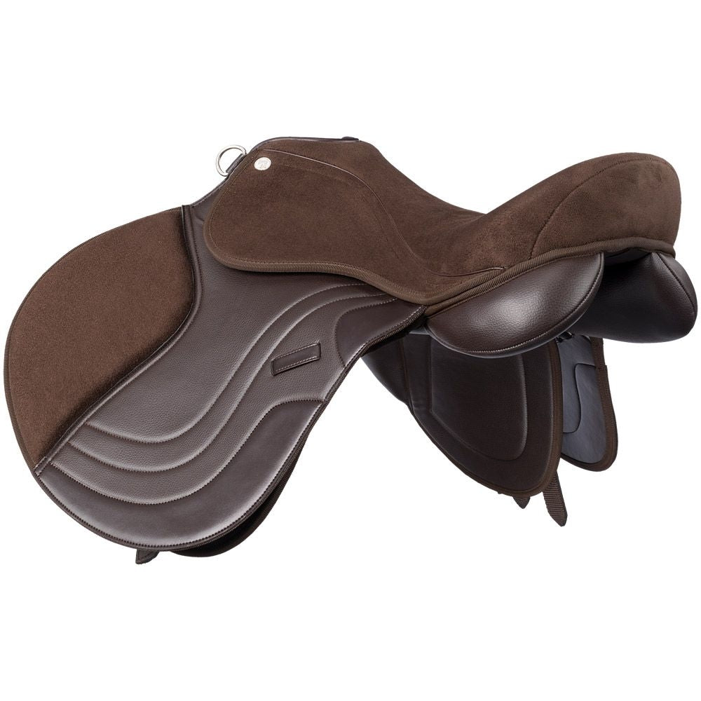Equitare Tempo Synthetic All Purpose Saddle - Wide
